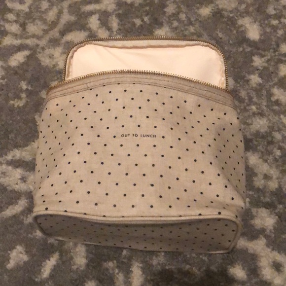kate spade Other - Kate spade polka dot lunch pail